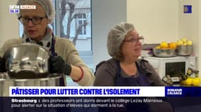 Strasbourg: pâtisser pour lutter contre l'isolement 