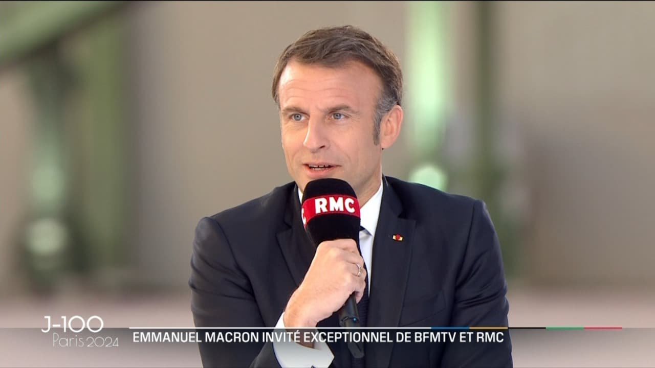 Suivez En Direct L’interview D’Emmanuel Macron Sur RMC Et BFMTV, à 100 ...