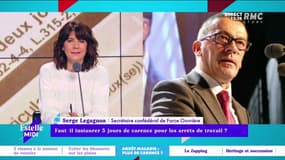 Instaurer 3 jours de carence pour les arrêts de travail ? "Il faut quand même rappeler que le fondamental de l’assurance-maladie c’est de couvrir l’ensemble des risques avec maintien du revenu" Serge Legagnoa