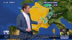 La météo pour ce lundi 3 novembre 2018