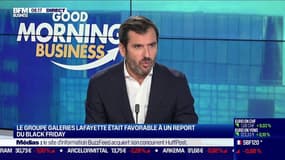 Report du Black Friday: "Notre vraie priorité c'est pouvoir accueillir nos clients dans nos magasins" selon le directeur général des Galeries Lafayette et du BHV Marais