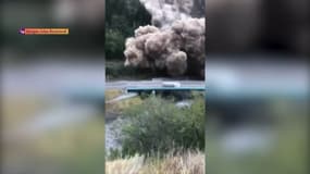 L'éboulement dans la vallée de la Maurienne dimanche