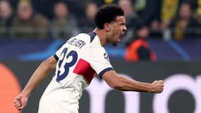 Warren Zaïre-Emery, à Dortmund le 13 décembre 2023