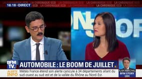 Automobile : le boom de juillet 