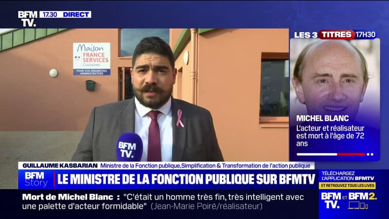 Guillaume Kasbarian (ministre de la Fonction publique): 