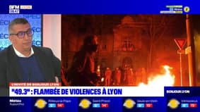 Réforme des retraites: l'adjoint à la sécurité dénonce les violences à Lyon