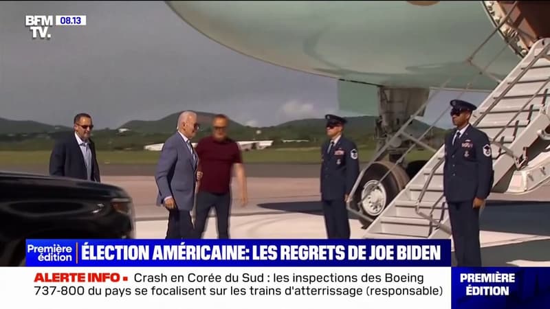 Election présidentielle américaine: Joe Biden évoque ses regrets