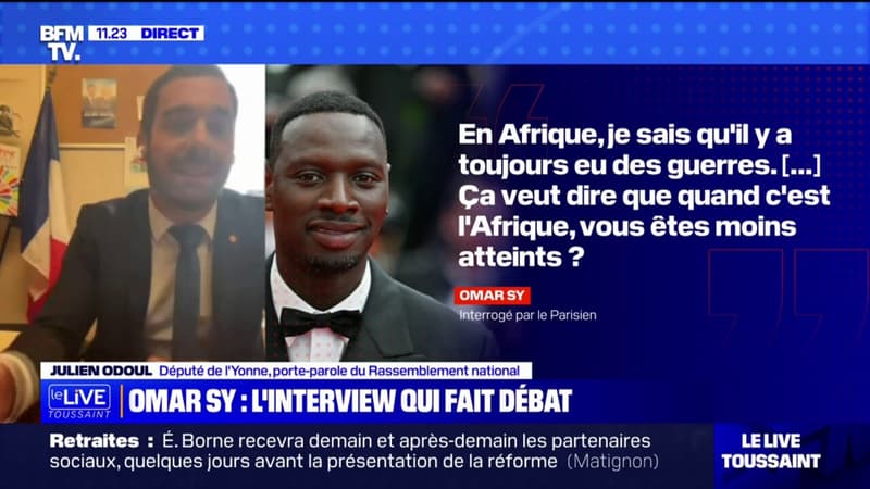 Julien Odoul: « Monsieur Omar Sy oublie que les guerres africaines atteignent les Français »