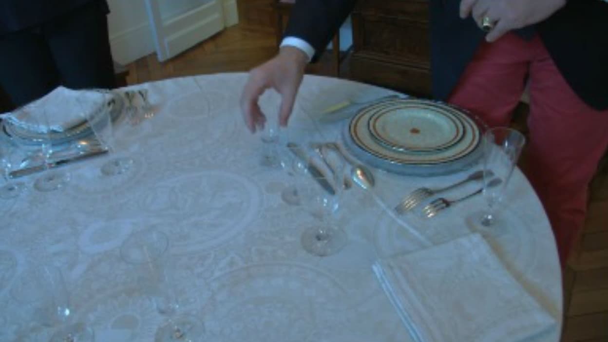 Les règles d'or pour disposer les verres sur une table