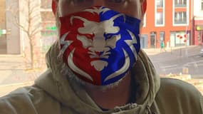 Un masque aux couleurs de l'OL