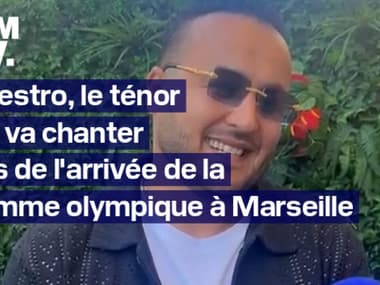 "C'est au-dessus de mes attentes et de mes rêves": Naestro, le ténor qui va chanter lors de l'arrivée de la flamme olympique à Marseille
