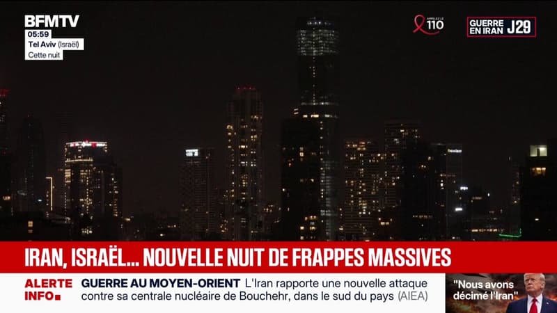 Guerre en Iran et au Moyen-Orient: une nouvelle nuit de frappes massives