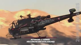 Autriche: l'armée déclenche des avalanches