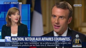 Macron, retour aux affaires courantes