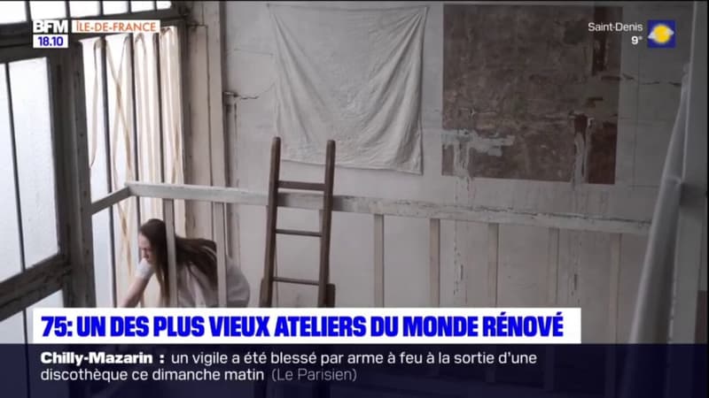 Paris: l'un des plus anciens ateliers d'artistes au monde rénové