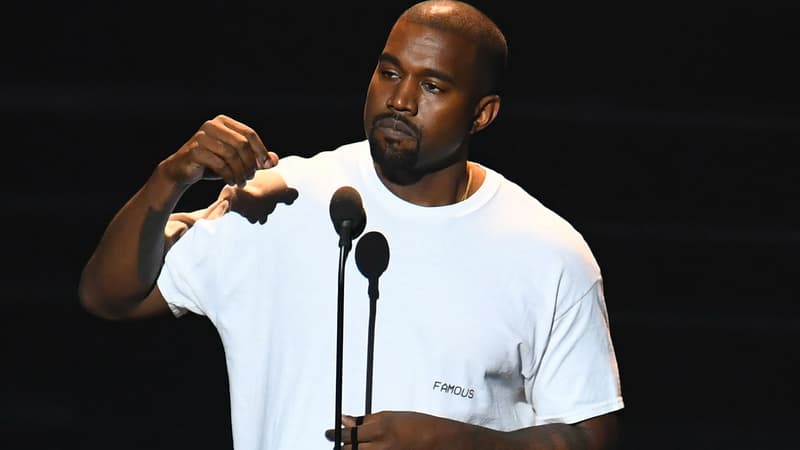Kanye West à New York en 2016
