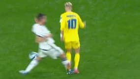 L'intervention polémique de Bryan Cristante sur Mudryk lors du match Ukraine-Italie