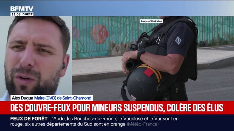 "Beaucoup d'incompréhension et de colère": le maire de Saint-Chamond (Loire) réagit à la suspension du couvre-feu pour les mineurs décidée par le tribunal administratif de Lyon