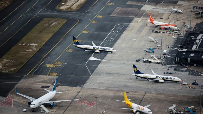 L'aéroport de Bordeaux-Mérignac, le 29 juillet 2022