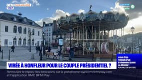 Honfleur: ils attendent le couple présidentiel