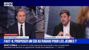 SIGNÉ CONSIGNY - "CDI jeunes": "Une idée antipathique vue de loin mais sans doute utile vue de près", estime Charles Consigny