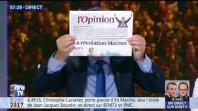 Présidentielle 2017: "Une mise en scène bien soignée pour Emmanuel Macron", Laurent Neumann