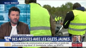 Le comédien Philippe Lellouche s'engage avec les gilets jaunes. "Si on ne se préoccupait que de ce par quoi on est concerné, on ne ferait pas grand chose"