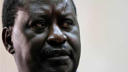 Le Premier ministre kényan, Raila Odinga, a mis fin mercredi à la mission de médiation de l'Union africaine en Côte d'Ivoire et annoncé l'échec des négociations pour résoudre la crise née de l'élection présidentielle du 28 novembre. /Photo prise le 19 jan