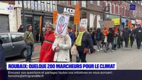 Roubaix: 200 personnes rassemblées ce dimanche lors d'une marche pour le climat