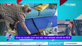 RMC s’engage pour vous : Dans un studio avec son ado, une maman attend une HLM - 16/02