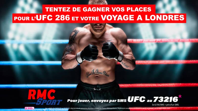 Tentez de gagner vos places pour l'UFC 286 et votre voyage à Londres