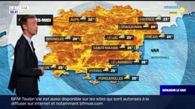 Météo Var: des nuages encore bien présents ce mercredi malgré une hausse des températures, jusqu'à 25°C attendus à Sainte-Maxime