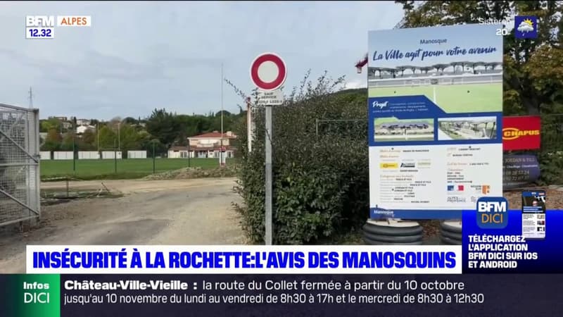 Manosque: les habitants de la Rochette se sentent-ils en insécurité?