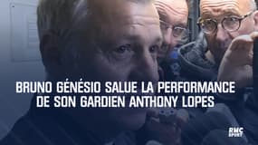 Coupe de France - Bruno Génésio a salué la performance d’Anthony Lopes 