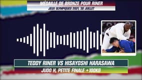 JO 2021 (Judo) : Riner en bronze, sa petite finale avec les commentaires RMC