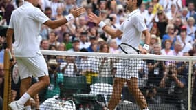 Federer et Djokovic, finalistes de la finale de Wimbledon en 2019