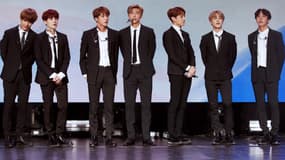 BTS le 14 octobre 2018 à Paris