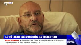 Pour Frédéric Bernardie, rescapé du Covid-19, le "plus grand regret" de sa vie est de ne pas avoir voulu se faire vacciner