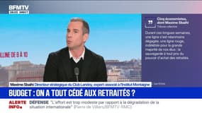 "Les retraités sont devenus l'électorat majoritaire", déclare l'économiste Maxime Sbaihi s'exprime après le vote du budget