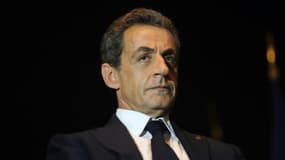 Nicolas Sarkozy, le 8 décembre 2015 à Rochefort (Charente-Maritime)
