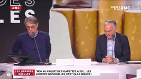 "Non au paquet de cigarettes à 20 euros... Les libertés individuelles, c'est ça la France" - 23/03