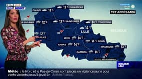 Météo Nord-Pas-de-Calais: de la pluie ce mercredi et de fortes rafales de vent