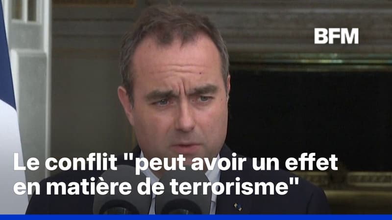 La guerre au Moyen-Orient "peut avoir un effet direct en matière de terrorisme" en France, alerte Sébastien Lecornu