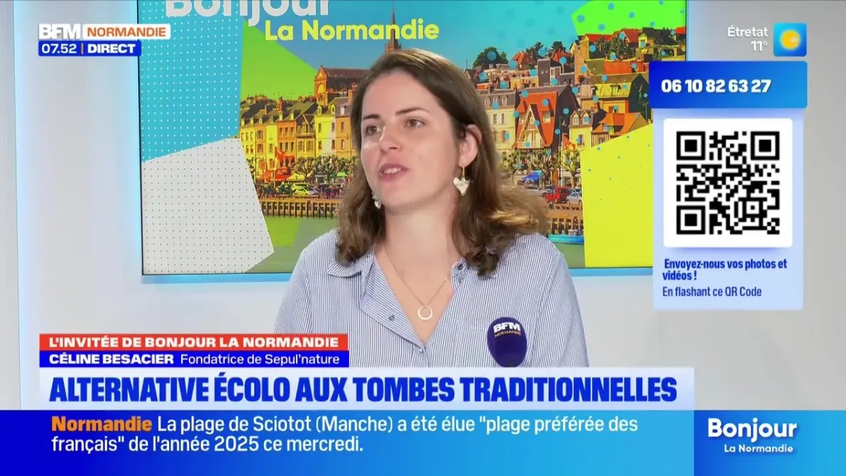 L'invitée de Bonjour la Normandie du jeudi 30 octobre 2025 - Céline ...