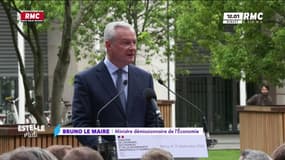Bruno Le Maire fait ses adieux à Bercy