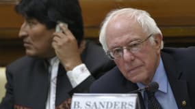 Bernie Sanders participe à une conférence organisée par l'Académie pontificale des sciences sociales, au Vatican, le 15 avril.