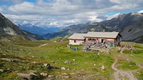 Un refuge de haute-montagne