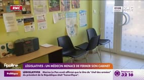 Législatives : Un médecin menace de fermer son cabinet