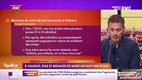A Valence, rixe et menaces de mort devant une école 