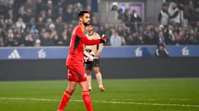 Alaa Bellaarouch lors match Strasbourg-PSG